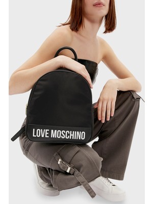 Love Moschino Logolu Sırt Çantası Bayan Sırt Çantası JC4251PP0IKE100A