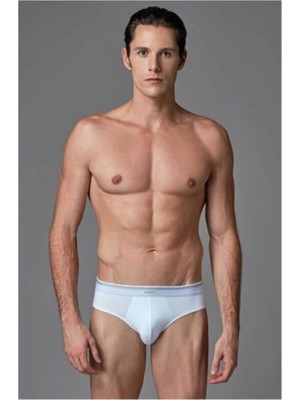 Eros ERS007 Compact Erkek Slip (Ikili Paket) - Beyaz