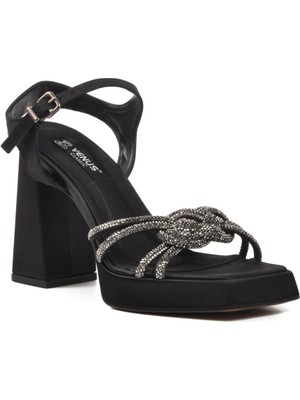 Venüs 23101321Y Siyah Kadın Abiye Ayakkabı