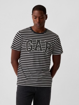 Gap Erkek Siyah Everyday Soft Gap Logo T-Shirt