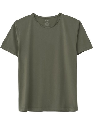 Nors Regular Loose Tshirt - Haki