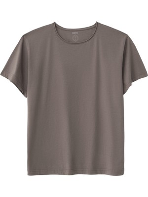 Nors Regular Loose Tshirt - Vizon