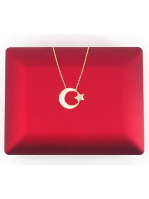 Geste Jewellery Ay Yıldız Kolye