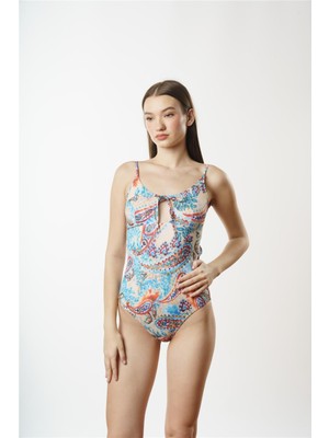 Louren Ince Askılı Mayo - M2840