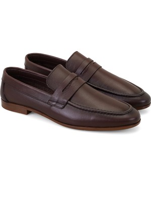 Desa Jacob Kahve Erkek Deri Klasik Ayakkabı