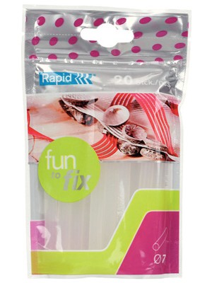 Rapid Seffaf Silikon Mum Çubuk Q7X100MM