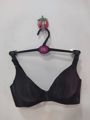 F.K. Lazer Kesim Balensiz Sütyen Nefes Alabilir Kumaşla Gün Boyu Konfor 675 Siyah