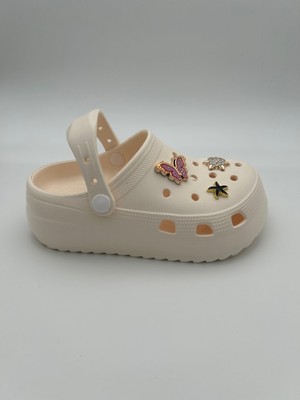 Sonimix Çocuk Yüksek Taban Süslü Terlik