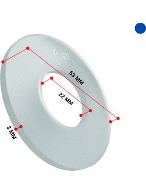 VitrA 436488YP Boşaltma Grubu Contası