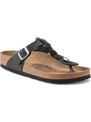 Birkenstock Gizeh Leoi Braided Parmakarası Kadın Terlik