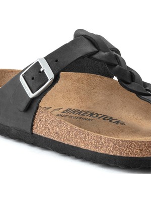 Birkenstock Gizeh Leoi Braided Parmakarası Kadın Terlik