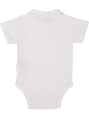 The Baby And Etiket Detaylı Bebe Yaka Body