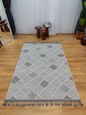 Trendy Carpet Trendycarpet Bambu Dokusunda Dekoratif Halı  Sarı 1406