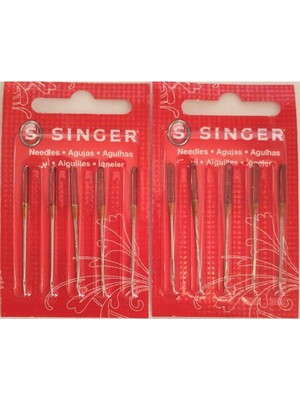 Singer 2 Paket 11 Numara Dikiş Makinesi Iğnesi 2020 80/11