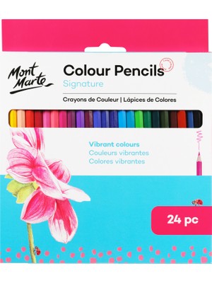 MONT MARTE mm Renkli Kalemler 24'lü Signature