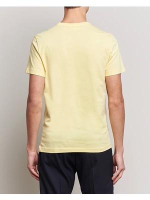 Lacoste Bisiklet Yaka Standart fit Basic Sarı T-Shirt