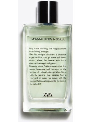 Zara Morning Sunray In Sevilla Eau De Parfum 3.38 Fl. Oz Erkek Parfüm 100 ml