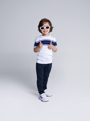 EMR Kids Triko %100 Pamuk Bisiklet Yaka T-Shirt