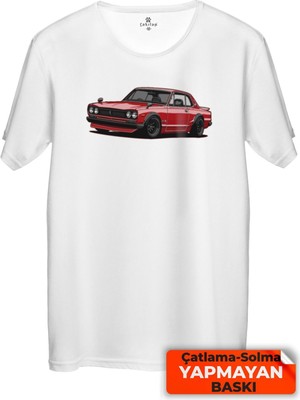 Çakılap Jdm Car Baskılı Tişört Unisex, Premium Kalite (Rgl-Otmbl-Nssn)