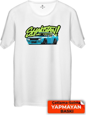 Çakılap Jdm Car Baskılı Tişört Unisex, Premium Kalite (Rgl-Otmbl-Nssn)