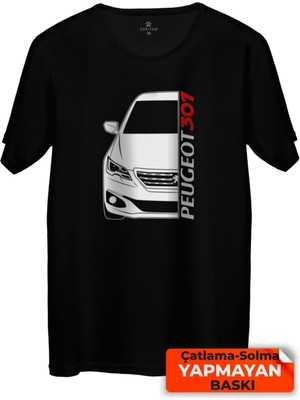 Çakılap Peugeot 301 Baskılı Tişört Unisex, (Rgl-Otmbl-Pgt)