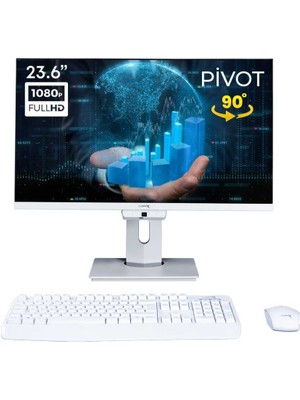 Turbox TAX1187 Intel Core I5 9400 32GB Ddr4 1tb M.2 Nvme SSD 23.6 Inç Fhd Webcam All In One Pc