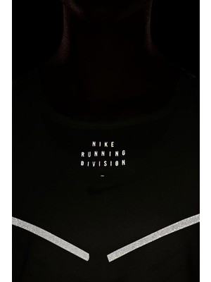 Nike Dri Fit Adv Run Division Running Reflector Tank Reflektörlü Kadın Atlet Su Yeşili