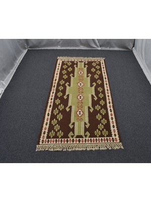 Zehra Abla Halı El Dokuma Başyapıt Ince Afgan Yün Kilim 4955