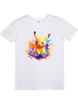 EZ Design Pikachu Baskılı Tshirt