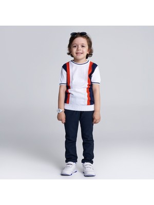 EMR Kids %100 Pamuk Bisiklet Yaka T-Shirt