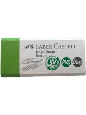 Faber-Castell Faber Castell Doğa Dostu Küçük Silgi Dust Free Pvc Free 6 Lı 187354