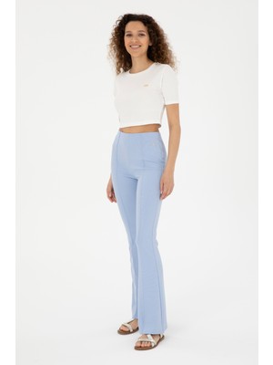 U.S. Polo Assn. Kadın Açık Mavi Eşofman Altı 50286255-VR003
