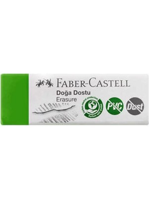 Faber-Castell Faber Castell Doğa Dostu Büyük Silgi Dust Free Pvc Free 6 Lı 187254