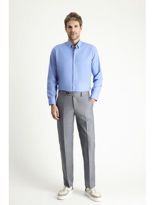 Kiğılı Slim Fit Dar Kesim Klasik Kumaş Pantolon