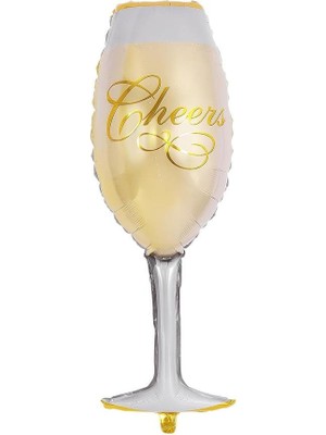 Parti Adresi Cheers Kadeh Folyo Balon Bekarlığa Veda Parti Balonu 92 cm