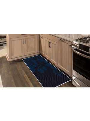 Colorix Carpet Kaymaz Taban Tezgah Önü Mutfak Paspası 75X150 cm No: 1540