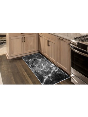 Colorix Carpet Kaymaz Taban Tezgah Önü Mutfak Paspası 75X150 cm No: 738