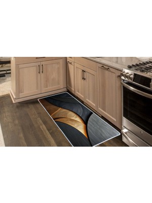 Colorix Carpet Kaymaz Taban Tezgah Önü Mutfak Paspası 75X150 cm No: 807