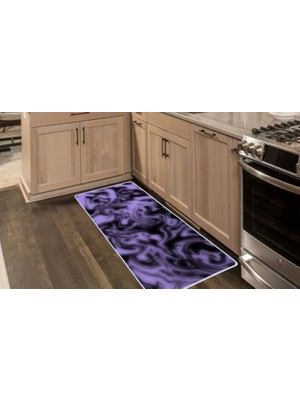 Colorix Carpet Kaymaz Taban Tezgah Önü Mutfak Paspası 75X150 cm No: 792