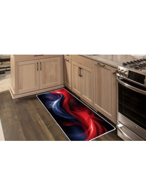 Colorix Carpet Kaymaz Taban Tezgah Önü Mutfak Paspası 75X150 cm No: 921