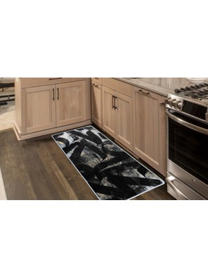 Colorix Carpet Kaymaz Taban Tezgah Önü Mutfak Paspası 75X150 cm No: 1293