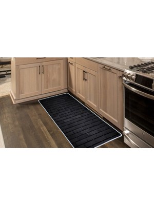 Colorix Carpet Kaymaz Taban Tezgah Önü Mutfak Paspası 75X150 cm No: 806