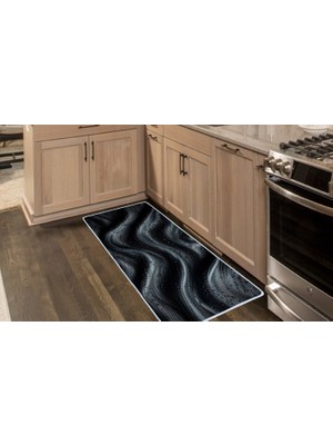 Colorix Carpet Kaymaz Taban Tezgah Önü Mutfak Paspası 75X150 cm No: 917