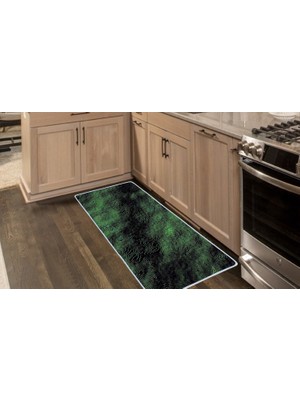 Colorix Carpet Kaymaz Taban Tezgah Önü Mutfak Paspası 75X150 cm No: 1494