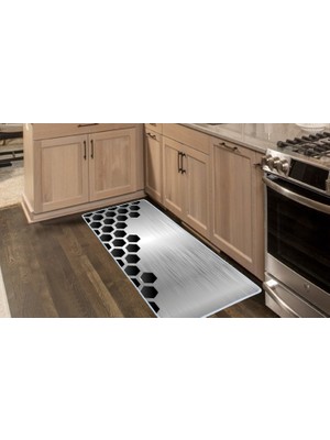 Colorix Carpet Kaymaz Taban Tezgah Önü Mutfak Paspası 75X150 cm No: 1200