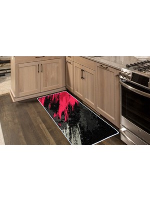 Colorix Carpet Kaymaz Taban Tezgah Önü Mutfak Paspası 75X150 cm No: 1024