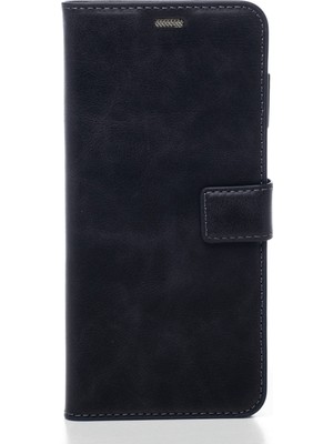 Cepte Aksesuar iPhone 12 Pro Hakiki Gerçek Deri Uyumlu Cüzdanlı Kapaklı Kaliteli Lüks Kılıf Zore Kar Deluxe