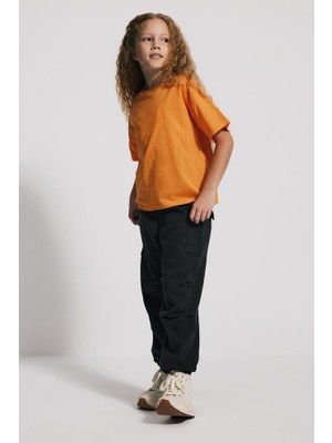 Babokah(Kids) Oversize Fit Unisex Organik Pamuk T- shirt