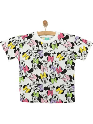 Disney Minnie Mouse Tshirt Kız Bebek