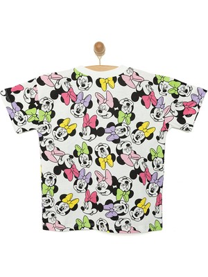 Disney Minnie Mouse Tshirt Kız Bebek